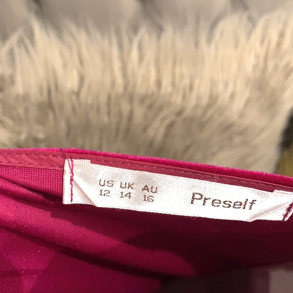 Preself velvet wrap over bodycon dress - Picture 5 of 15